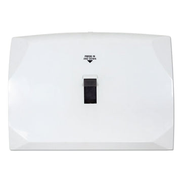 HOSPECO® Health Gards Lever Action Seat Cover Dispenser, 17.11 X 2.24 X 12.47, White freeshipping - TVN Wholesale